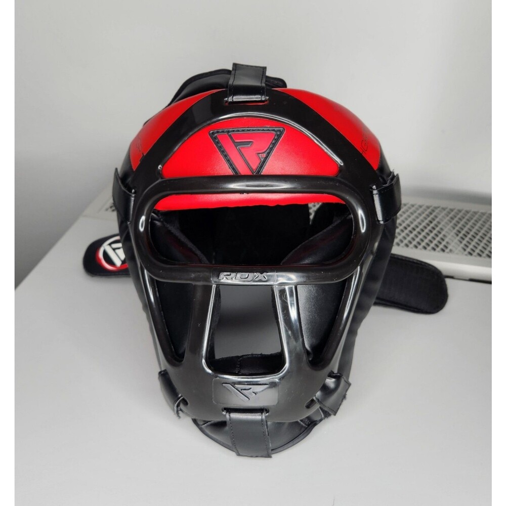 New RDX Giant Inside HGR T1R Size Extra Large XL MMA Muy Tai Fighter Helmet